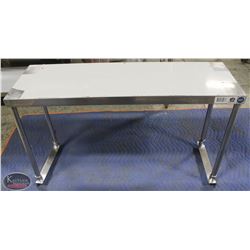 NEW JOHNSON ROSE 12" X 36" S/S SINGLE OVERSHELF