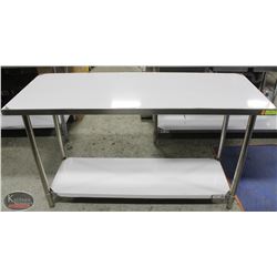 NEW JOHNSON ROSE 24" X 60" S/S WORK TABLE