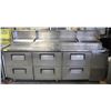 Image 1 : 8' S/S REFRIGERATED PREPSTATION W/ 6 DRAWERS