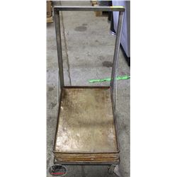 CUSTOM METAL DOLLY FITS FULLSIZE BUN PANS