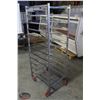 Image 1 : BAKERS RACK ON CASTORS- 11 SLOT