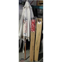 LOT OF 3 PATIO UMBRELLAS