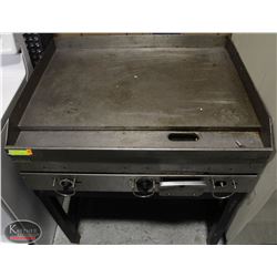 36" NATURAL GAS FLAT-TOP GRIDDLE W/ STAND