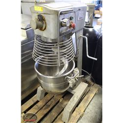OMCAN 30QT DOUGH MIXER * FOR PARTS, NON WORKING*