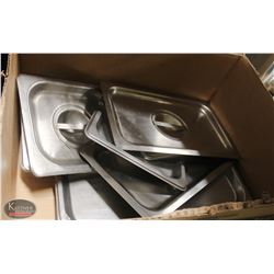 BOX OF METAL LIDS FOR S/S INSERTS