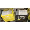 Image 1 : TWO CRATES OF LARGE 12" DINNER PLATES