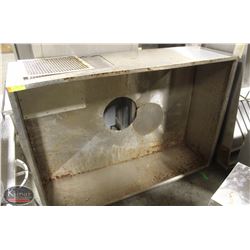 5' HALBAR STAINLESS STEEL CANOPY