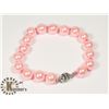 Image 1 : #133-SEA SHELL PEARL BRACELET 10mm/ 8"