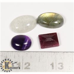#151-REBY/MOONSTONE/AMETHYST/ LABRADORITE