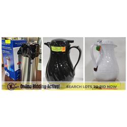 FEATURED LOTS: NEW COFFEE SERVERS & AIR POTS
