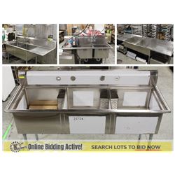 FEATURED LOTS: COMMERCIAL SINKS