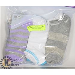 3PK LADIES ANKLE SOCKS