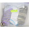 Image 1 : 3PK LADIES ANKLE SOCKS