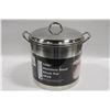 Image 1 : NEW 12QT STAINLESS STEEL STOCK POT W/ LID