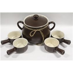 NEW PARINI COMPLETE CHILI SERVING SET INCLUDING: