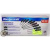 Image 1 : MASTERCRAFT 10 PIECE SCREWDRIVER SET