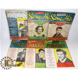 VINTAGE 1954/55 (3) HIT PARADER