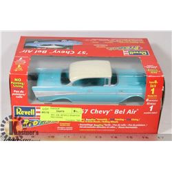 57 CHEV BEL AIR- REVELL SNAPTITE MODEL- PRO FINISH
