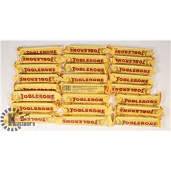 24  BARS OF TOBLERONE