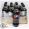 Image 1 : FLAT OF PEPSI ZERO 591ML BOTTLES