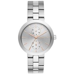 NEW MICHAEL KORS 39MM SILVER DIAL CHRONO MSRP $299