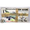 Image 1 : MPC MESSERSCHMITT BF-109E MODEL KIT APPEARS ALL
