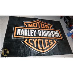 HARLEY DAVIDSON RUG 5' X 7'