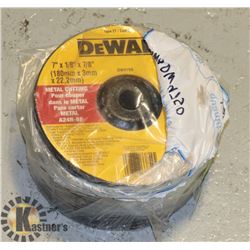 18 DEWALT METALCUTTING DISCS