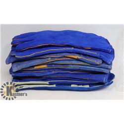 6 PAIRS OF NEW WORK AND OR WELDING GLOVES