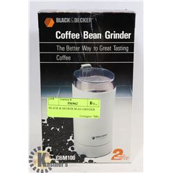 BLACK & DECKER BEAN GRINDER