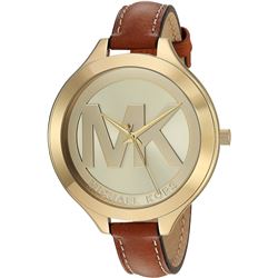 NEW MICHAEL KORS RUNWAY CHAMPAGNE DIAL MSRP $269