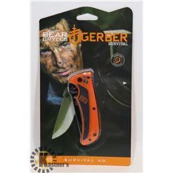 NEW GERBER SURVIVAL LOCK BLADE KNIFE