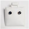 Image 1 : 14K GOLD FILLED SAPPHIRE(0.92CT)  EARRINGS