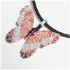 Image 4 : NATURAL BUTTERFLY LEAF 18" NECKLACE
