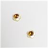 Image 4 : 10K YELLOW GOLD CITRINE 2IN1(0.3CT) EARRINGS