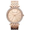 Image 4 : NEW MICHAEL KORS GLITZ ROSE GOLD TONE MSRP $340