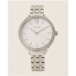 NEW FOSSIL CRYSTAL BEZEL/BRACELET 36MM MSRP $245