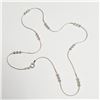 Image 2 : SILVER 16" NECKLACE