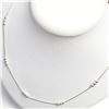 Image 3 : SILVER 16" NECKLACE