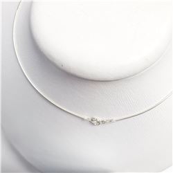 SILVER 18" NECKLACE