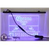 Image 1 : BLUE NEON LIGHTED CORONA EXTRA SIGN