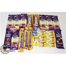 BAG OF ASSORTED CHOCOLATE  (24PCS IN A BAG)