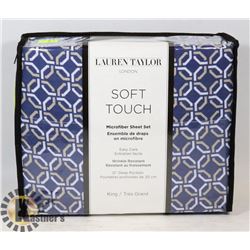 NEW KING SIZE MICROFIBER SHEET SET
