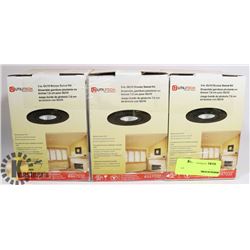 BUNDLE OF 3 NEW UTILITECH 3" GU10 BRONZE SWIVEL