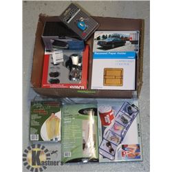 BOX LOT- ASSORTED NEW IN BOX ITEMS