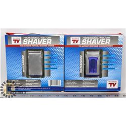 LOT OF 2 NEW PROFESSIONAL WET/DRY SHAVERS