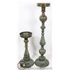 Image 1 : CANDLE STICKS- METAL DECORATIVE CONTEMPORARY