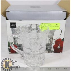 MIKASA "FLORAL TRELLIS" MUG SET OF 4