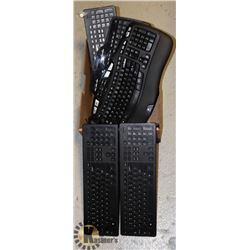 LOT OF LOGITECH AND DELL WIRELESS KEYBOARD INC