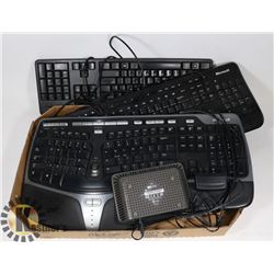 MICROSOFT ERGONOMIC KEYBOARD 400,DELL AND MORE